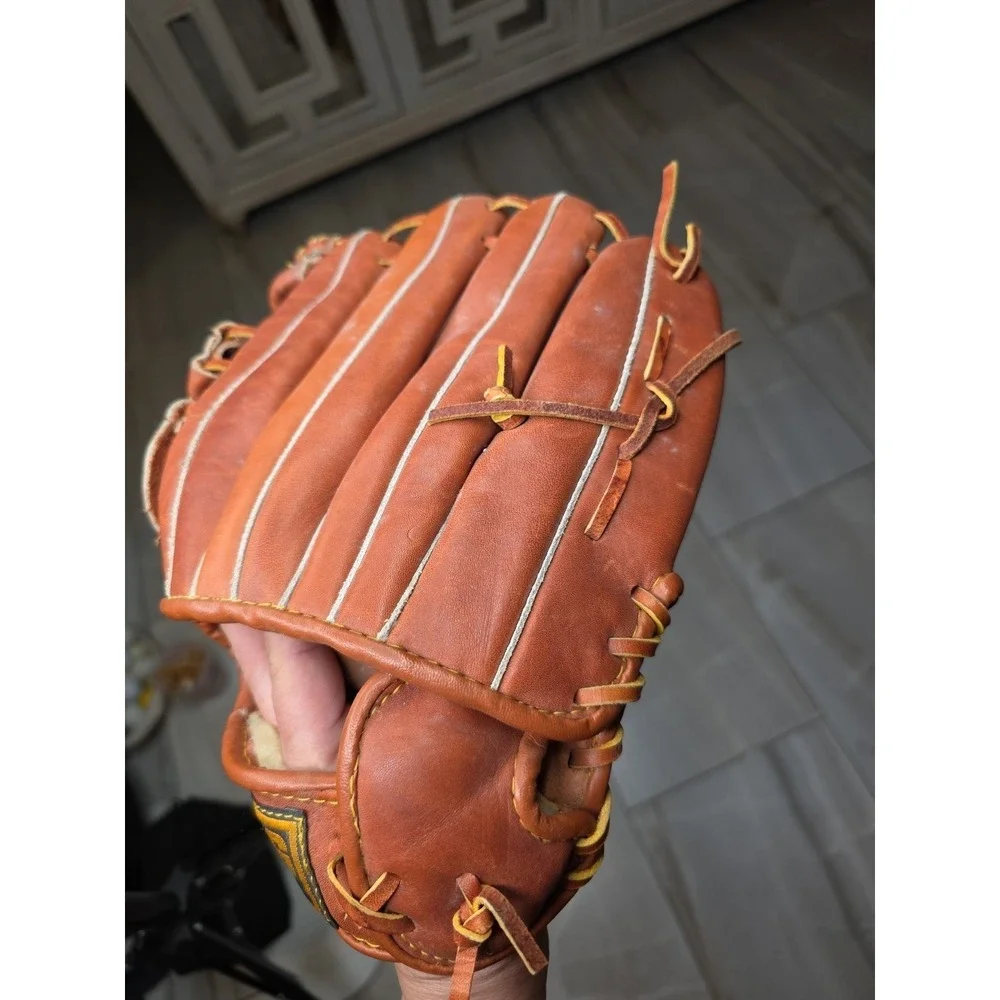 Mag Plus Mp3797 Cow Hide Adult Baseball Glove Right Handed Player D1